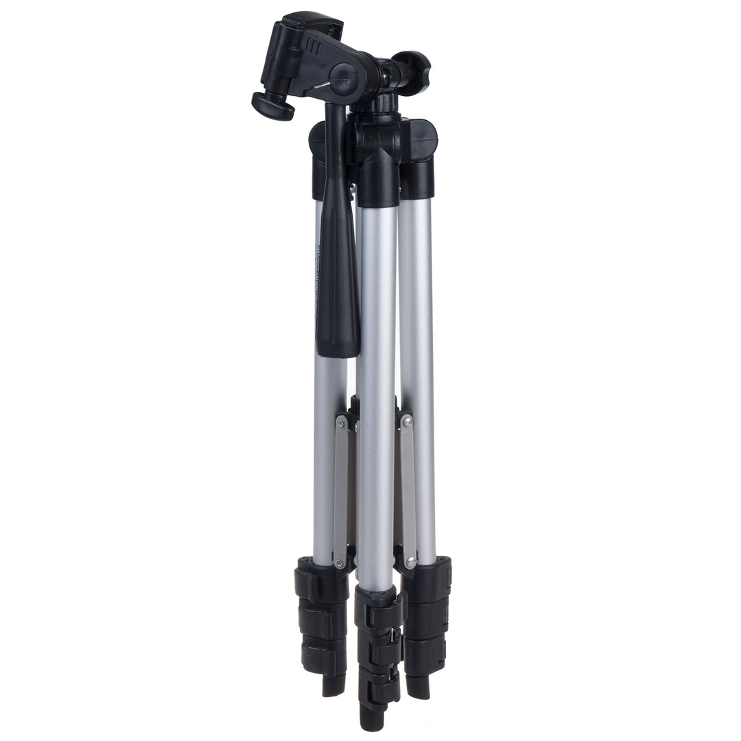 Univerzális 1/4" Maclean állvány, fényképezőgépekhez, videokamerákhoz, okostelefonokhoz, gyűrűs lámpákhoz max. 1050mm, max.2kg, MC-164