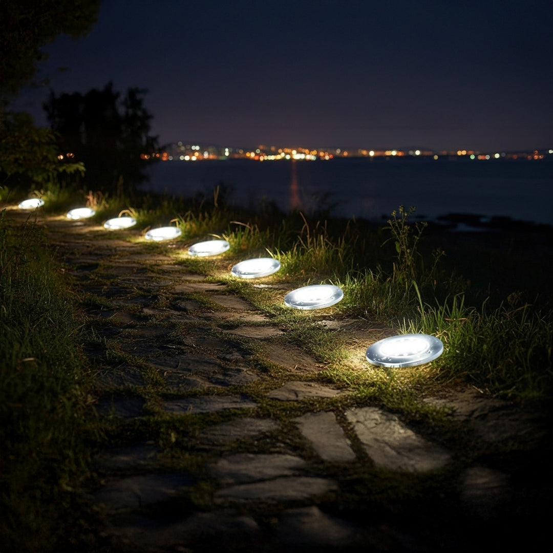 Maclean IP44 napelemes kerti reflektor, 12 LED SMD, 4000K, Ni-MH 600 mAh, 0.7W, MCE318