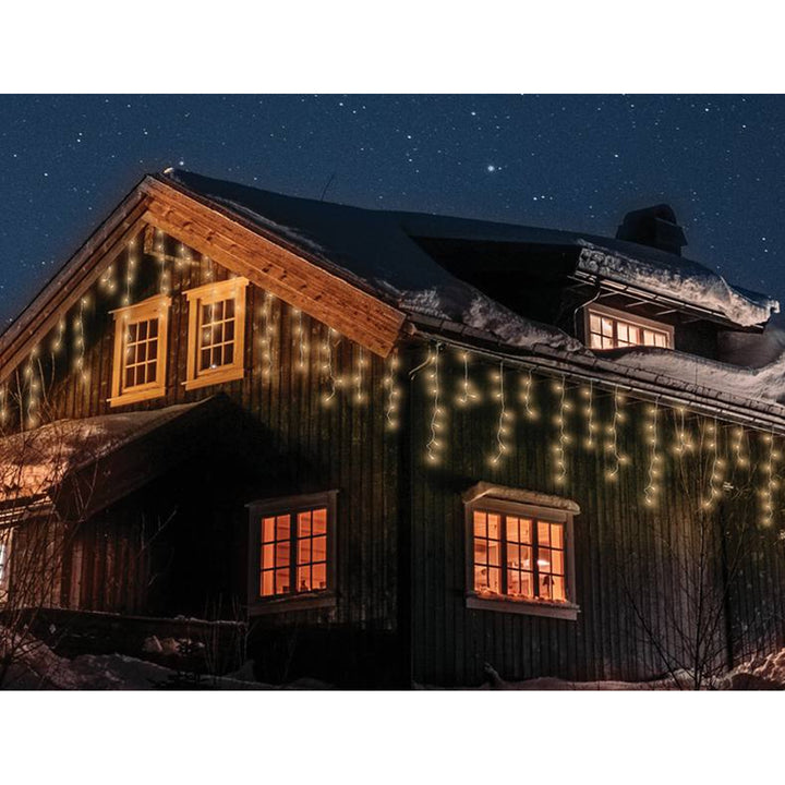 Fényfüzér ML50C 100 Sopli 500 Led 15m meleg fehér IP44