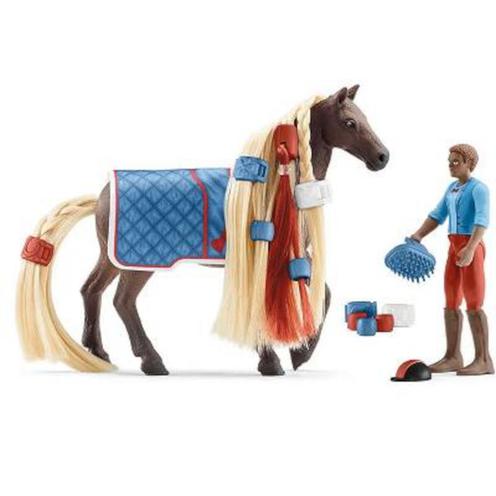 Schleich Horse Club Leo és Rocky kezdő szett 42586
