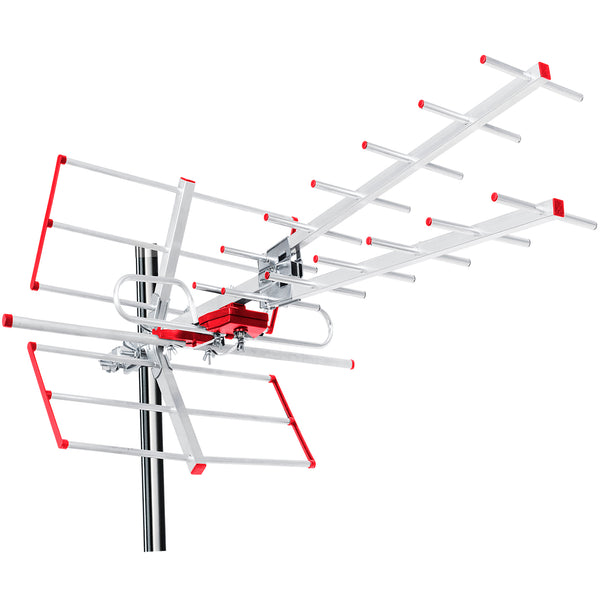 Irányított TV antenna DVB-T MUX 8 + 5 V-os usb adapter