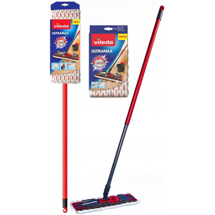 Vileda Ultramax mop nyéllel + extra mop utántöltővel