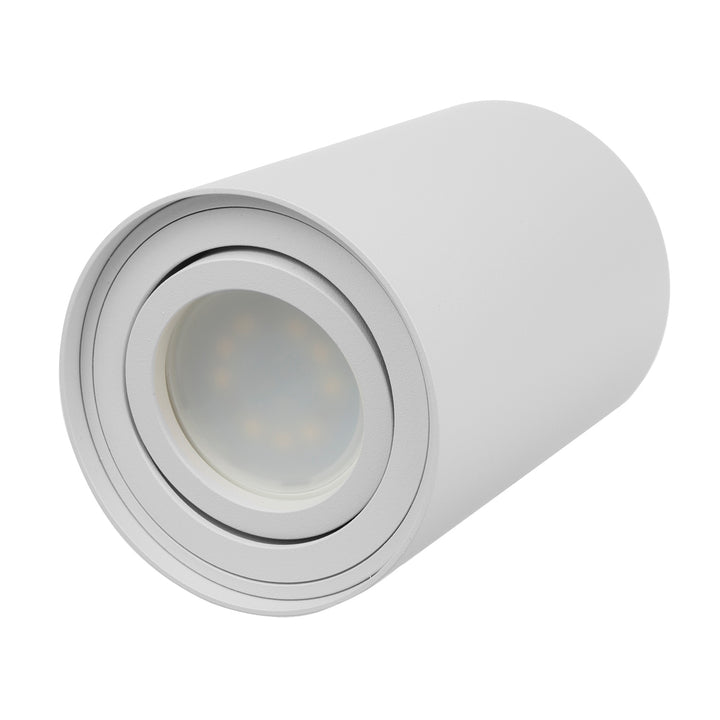 3x Maclean Round Plafond White MCE422 + 3x LED izzó GU10 5W 4000K