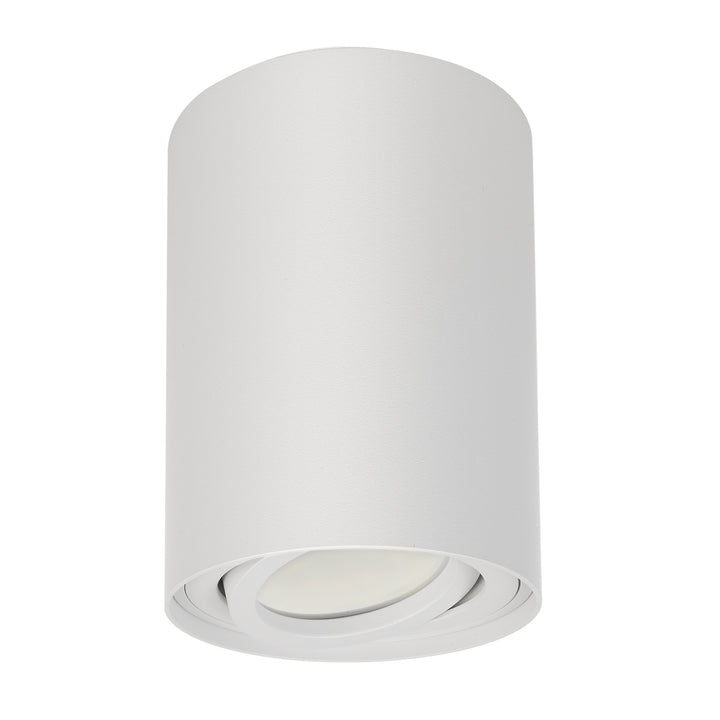 3x Maclean Round Plafond White MCE422 + 3x LED izzó GU10 5W 4000K