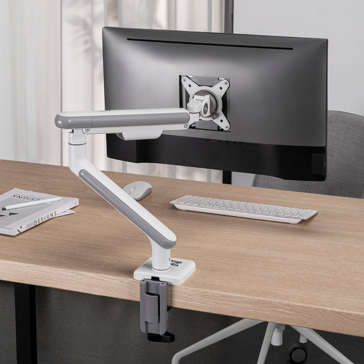Ergo Office LCD monitor tartó, gázrugós, VESA 75x75 és 100x100, 17-32" 9kg, ER-751