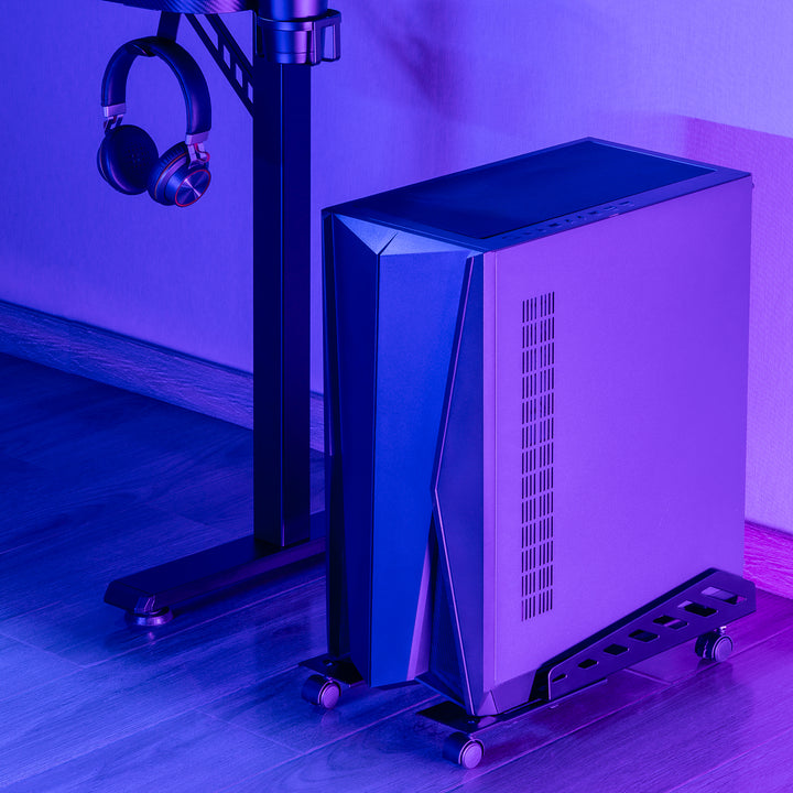 NanoRS CPU számítógép állvány kerekeken, 25kg max, szélesség 160~300mm, RS480