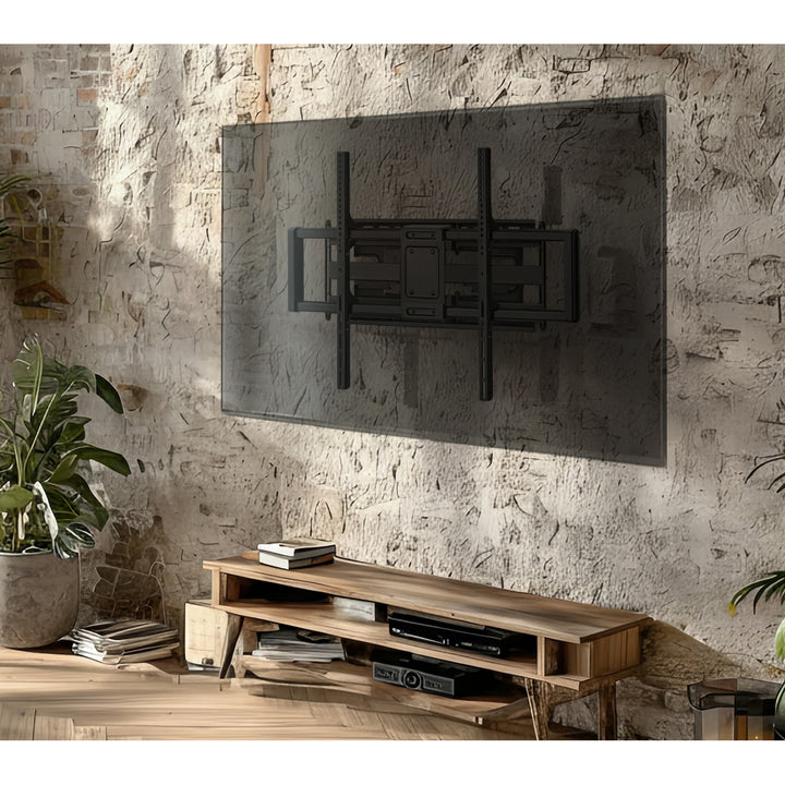 Economy TV tartó Maclean, max VESA900x600, 60-120", 120kg, fekete, MC-482