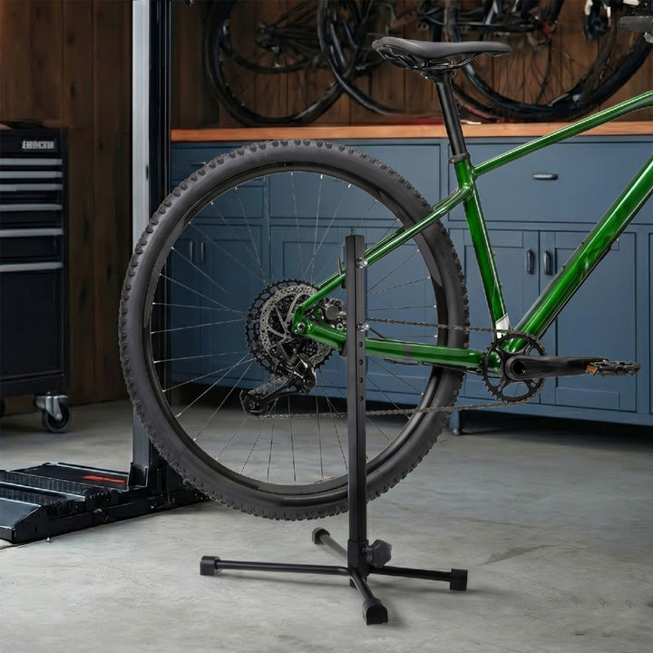 Maclean kerékpár szervizfogantyú, acél, max. terhelés 20 kg, MTB kerékpárokhoz, 27,5" kerekekkel MC-434