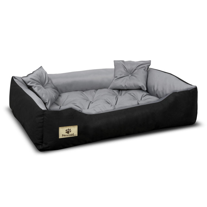 Prestige búvóhely kutyának, macskának 80x60 / 100x75 cm szürke-fekete