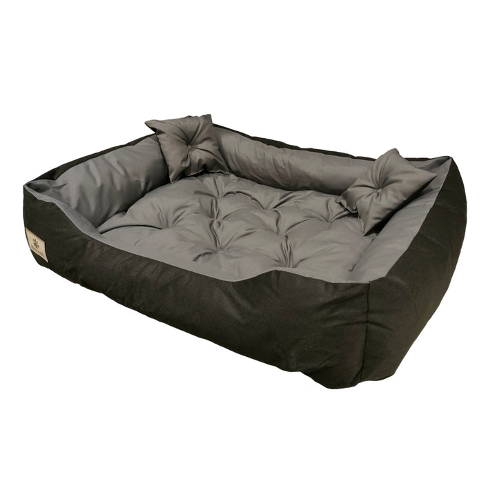 Prestige búvóhely kutyának, macskának 80x60 / 100x75 cm szürke-fekete