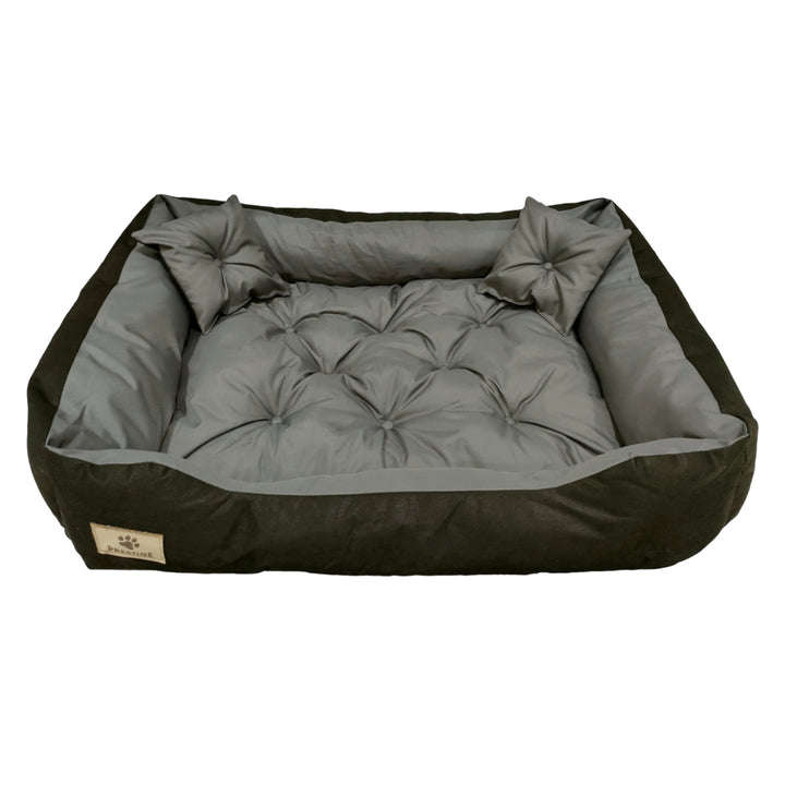 Prestige búvóhely kutyának, macskának 80x60 / 100x75 cm szürke-fekete