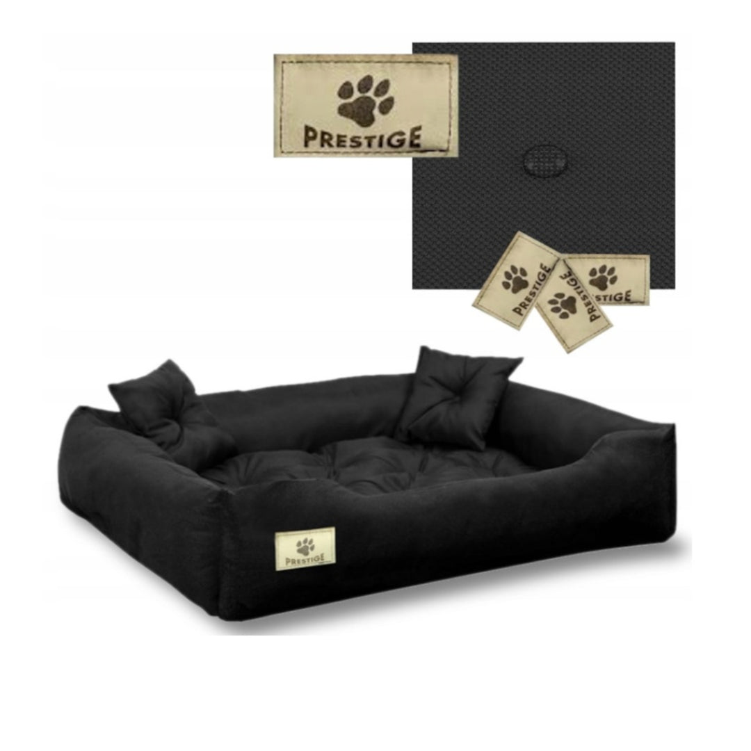 Prestige állatágy kutyáknak, macskáknak 80x60 / 100x75 cm fekete