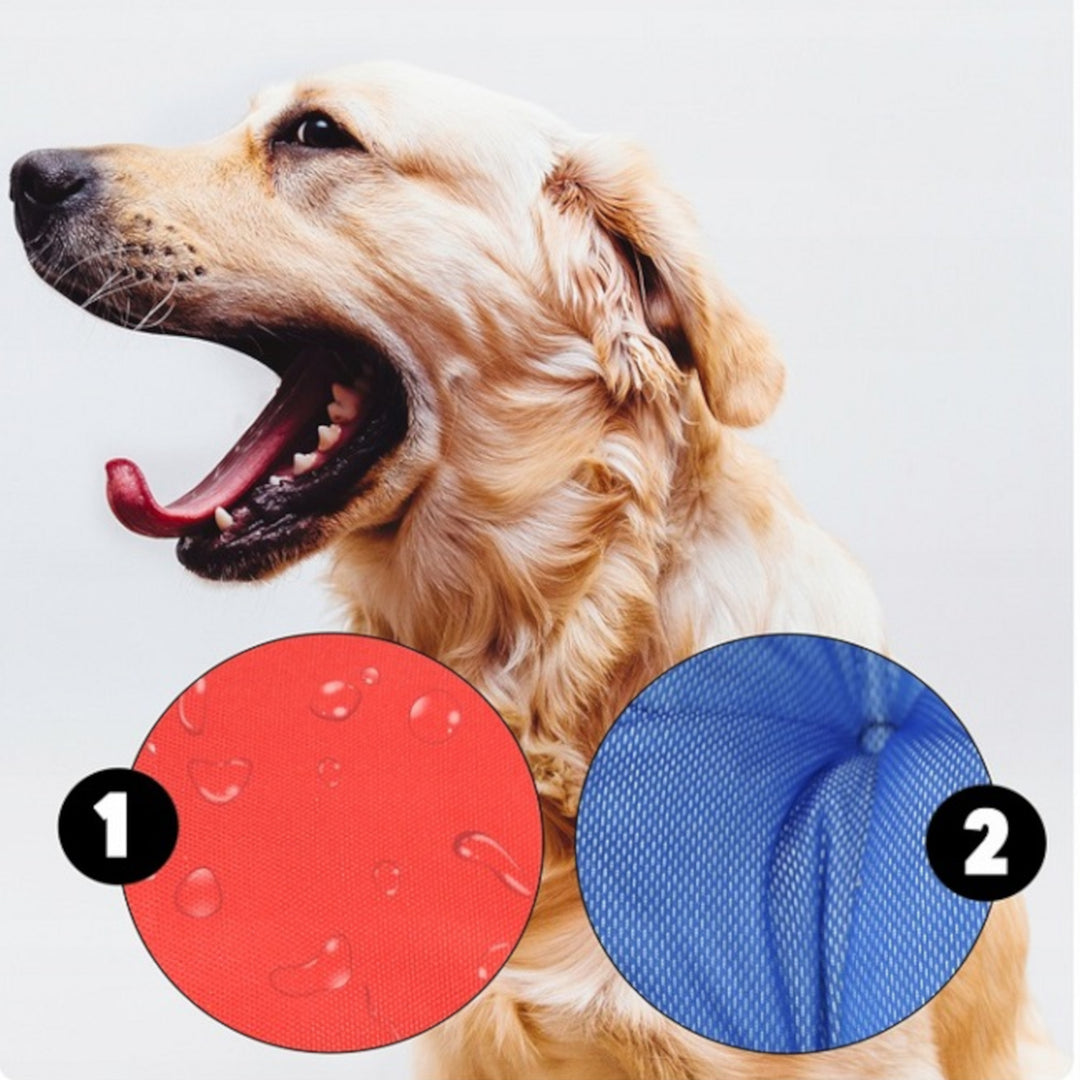 Mikroszálas kutya-, macskaágy 60x50 / 75x65 cm szürke-fekete szürkefekete