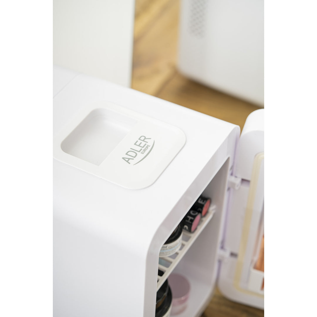Hordozható mini hűtőszekrény tükörrel 4L Adler AD 8085 - hűt és fűt