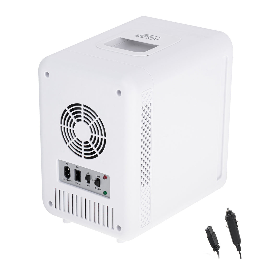 Hordozható mini hűtőszekrény tükörrel 4L Adler AD 8085 - hűt és fűt