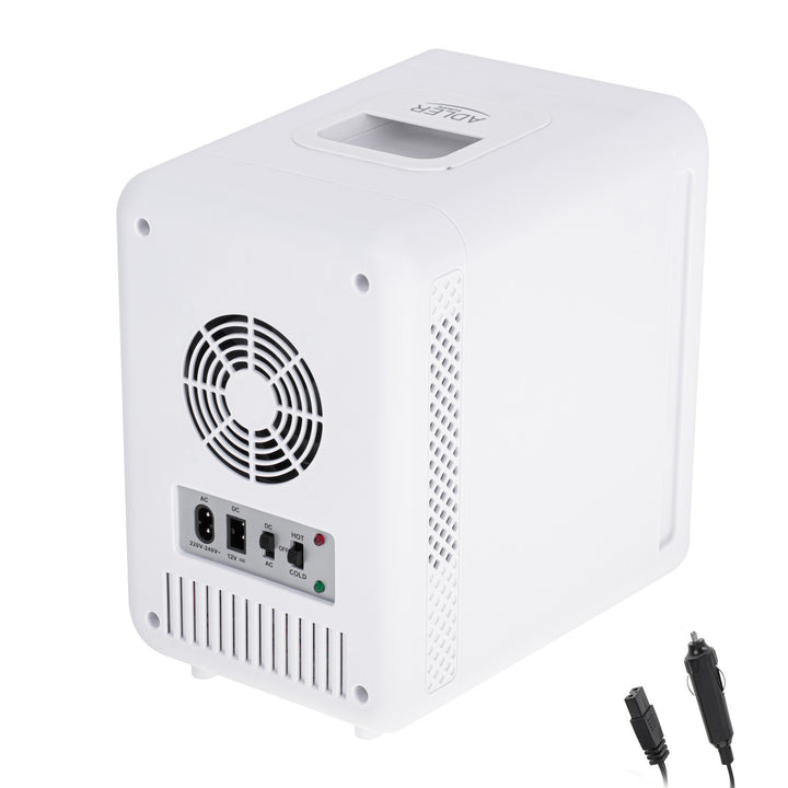 Hordozható mini hűtőszekrény tükörrel 4L Adler AD 8085 - hűt és fűt