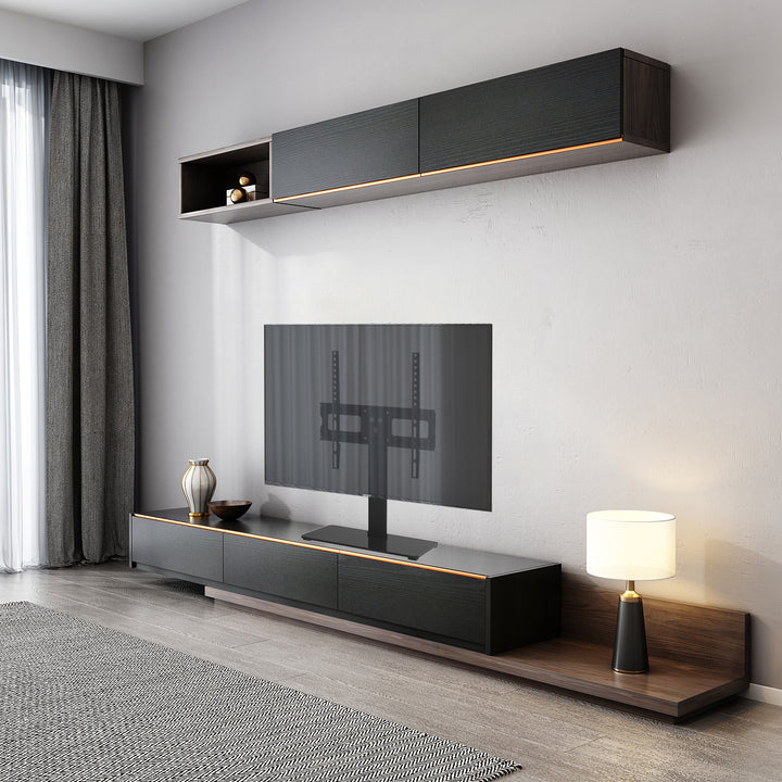 Univerzális TV állvány Maclean, RTV szekrényhez, állvány, max. 40kg, max. VESA 400x400, 32-65"-os TV-khez, MC-450