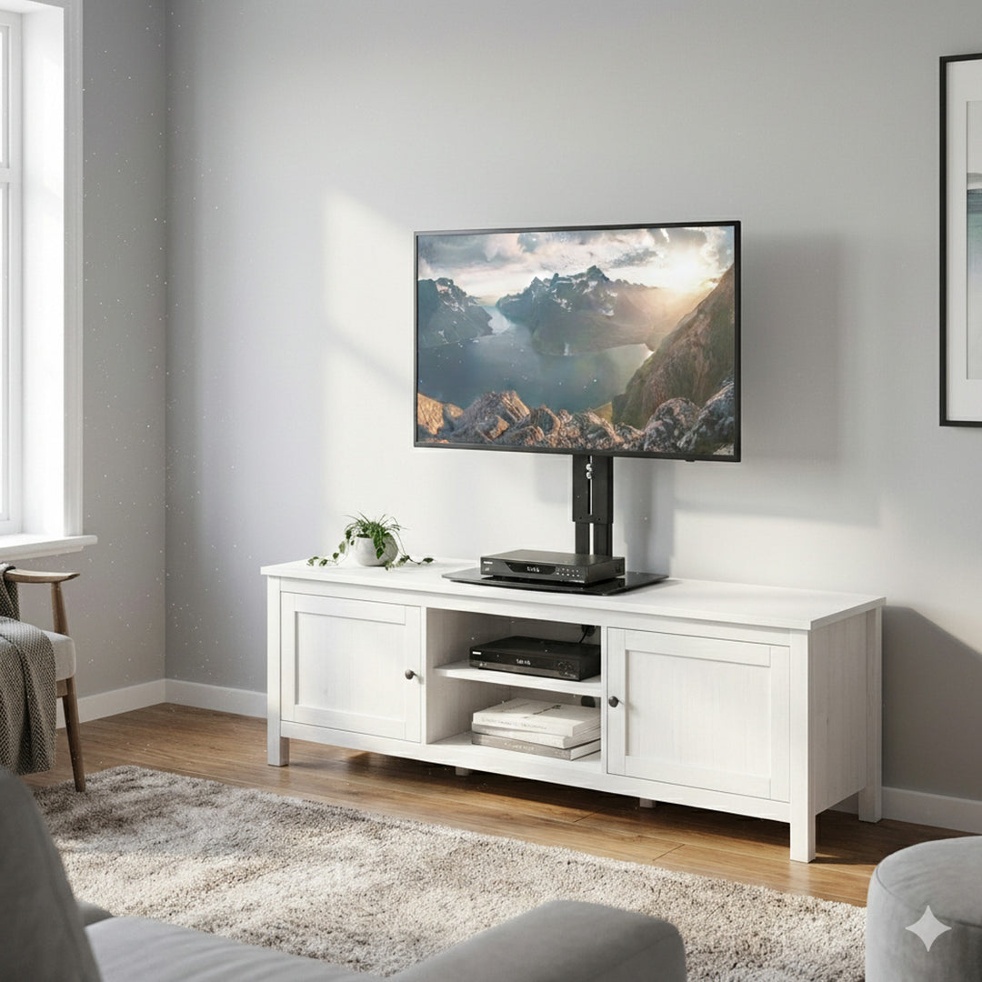 Fali tartó TV-hez Maclean polccal, max. 20 kg, max. VESA 200x200, 15-42" TV-khez, MC-451