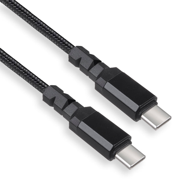 Kábel 2 x USB-C 100W Maclean, PD támogatás, adatátvitel 10Gbps-ig, 5A, , fekete, hossza 2m, MCE492