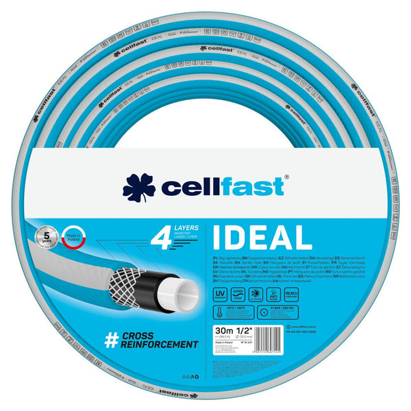 CELLFAST IDEAL 1/2" kerti tömlő 30m 4 rétegű 27 bar