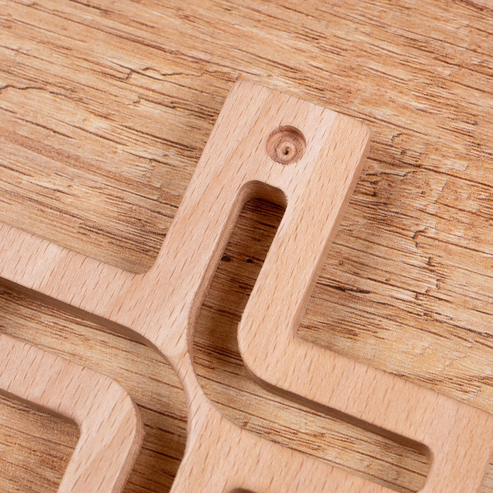 Fakereszt modern természetes 30x18x1.8 cm