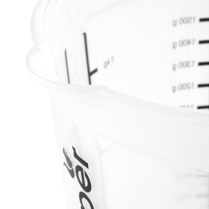 Keeeper Masimmo mérőkancsó 13,5 x 19 cm-es csúszásmentes talppal, szürke színben