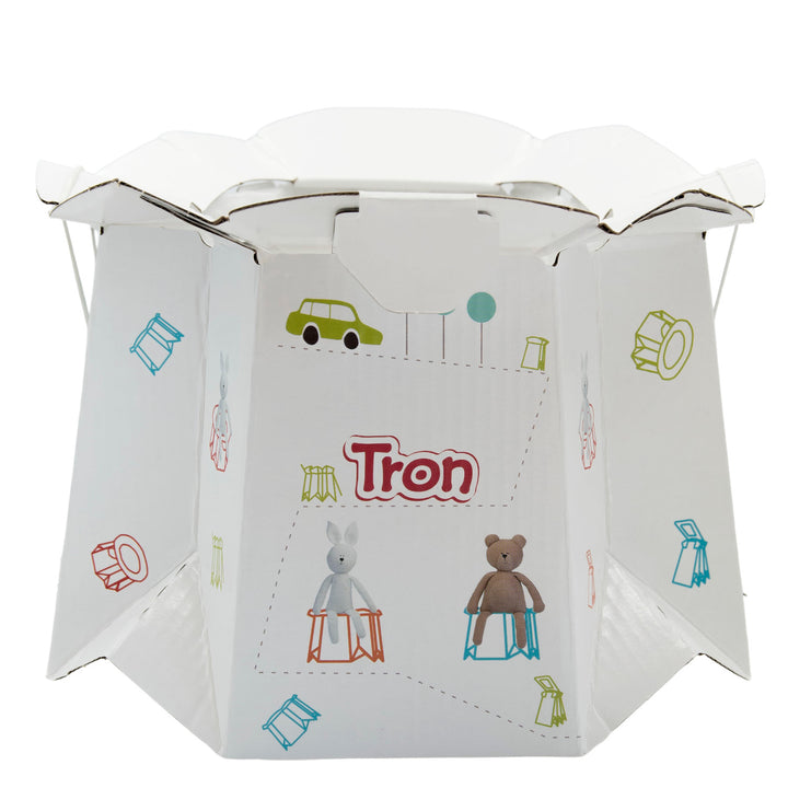 Egyszer használatos gyermek bilire Tron, fehér, 30 kg-ig, 10 darabos készlet