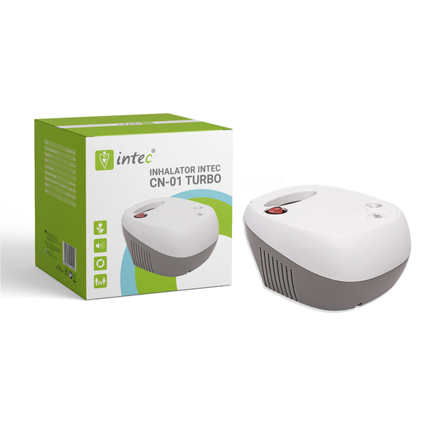 Intec CN-01 turbó kompresszoros dugattyús inhalátor kompakt méretben