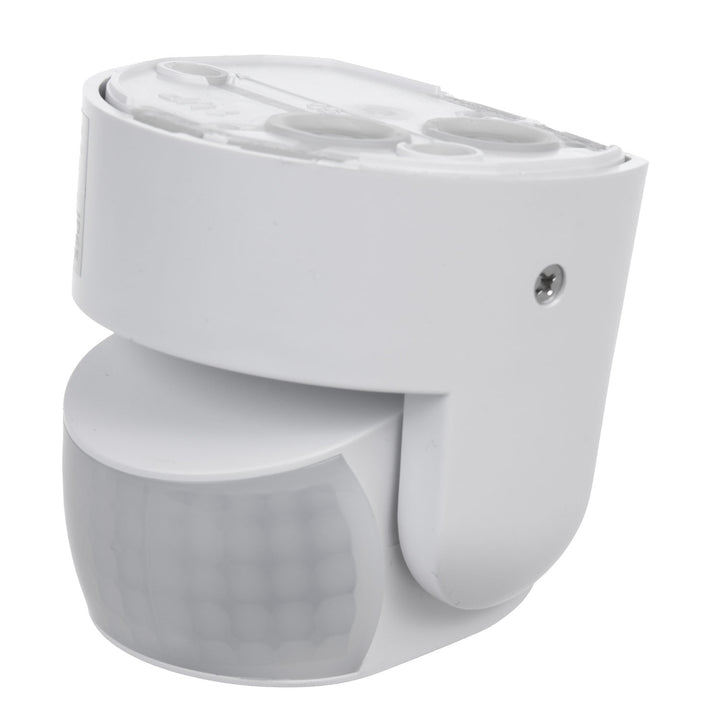 Maclean PIR mozgásérzékelő, infravörös, IP65, fehér, hatótávolság 12 m, max. terhelés 600/1200 W, MCE468 W