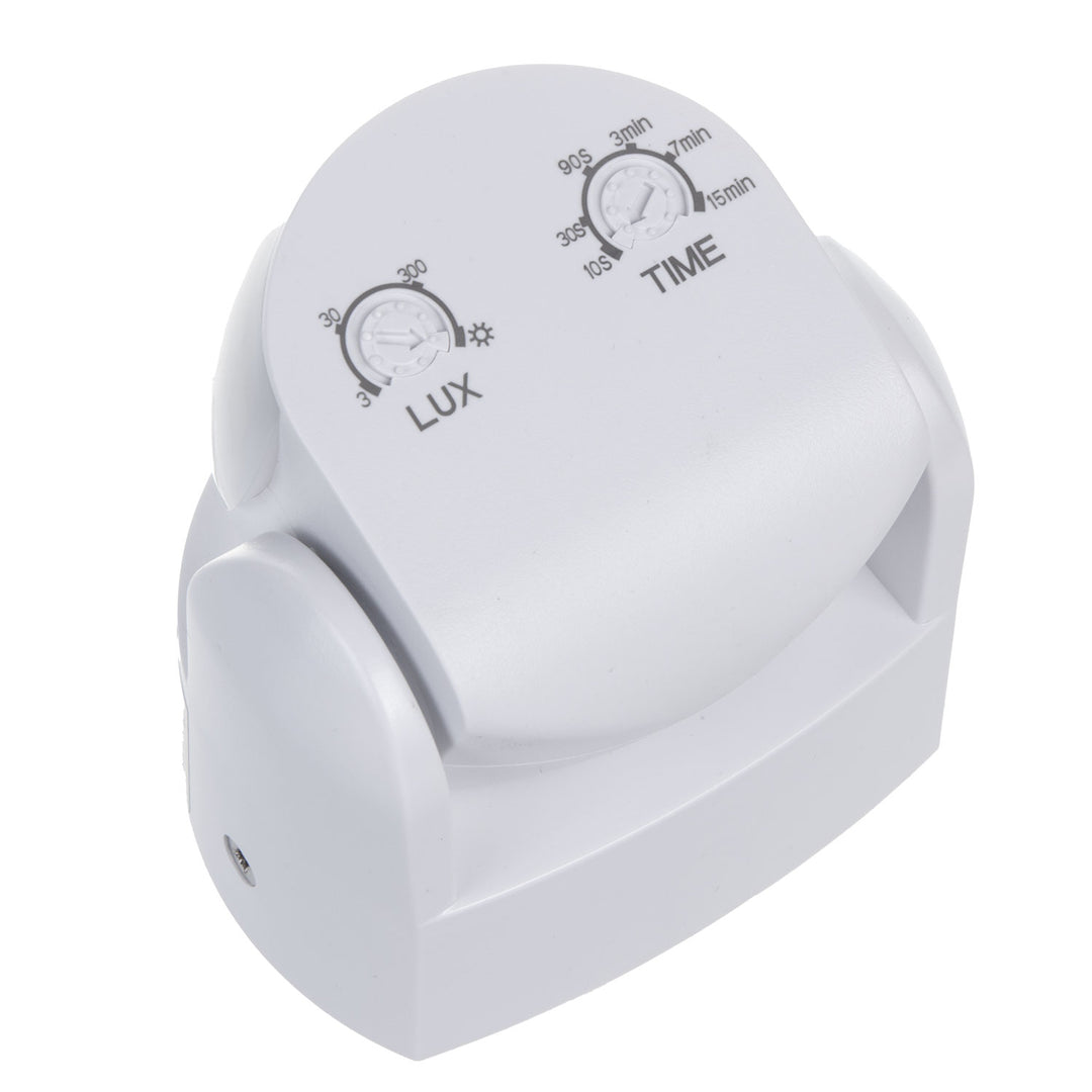 Maclean PIR mozgásérzékelő, infravörös, IP65, fehér, hatótávolság 12 m, max. terhelés 600/1200 W, MCE468 W