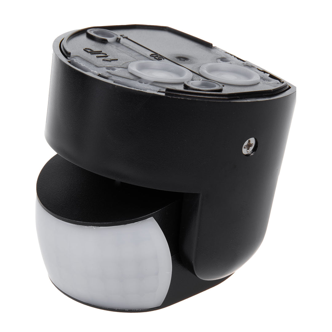 Maclean PIR mozgásérzékelő, infravörös, IP65, fekete, hatótávolság 12m, max. terhelés 600/1200W, MCE468 B