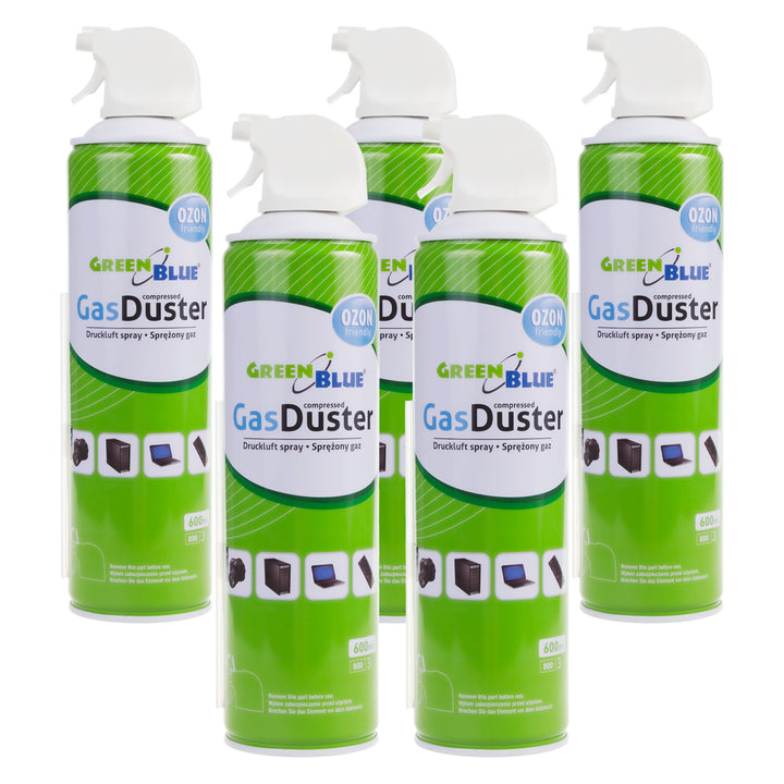 5x sűrített levegő GreenBlue GB600 600ml pisztolyos szórófejes porlasztó