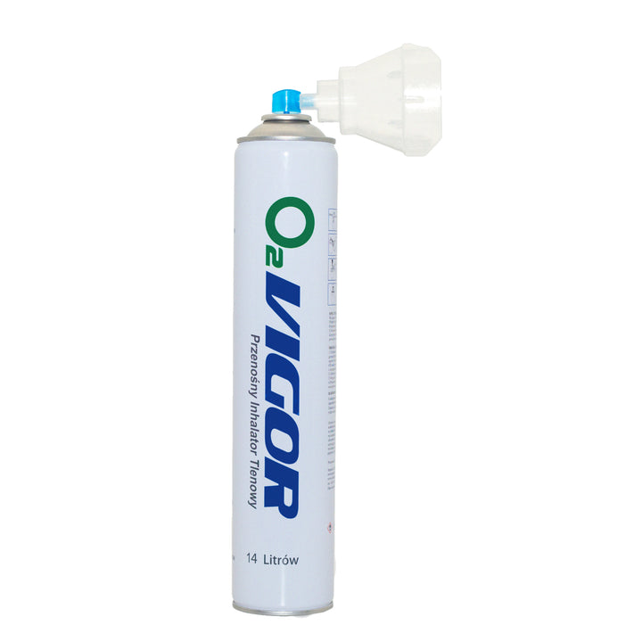 Oxigén inhalációs kanna 99% O2 14L, szagtalan, 2 db
