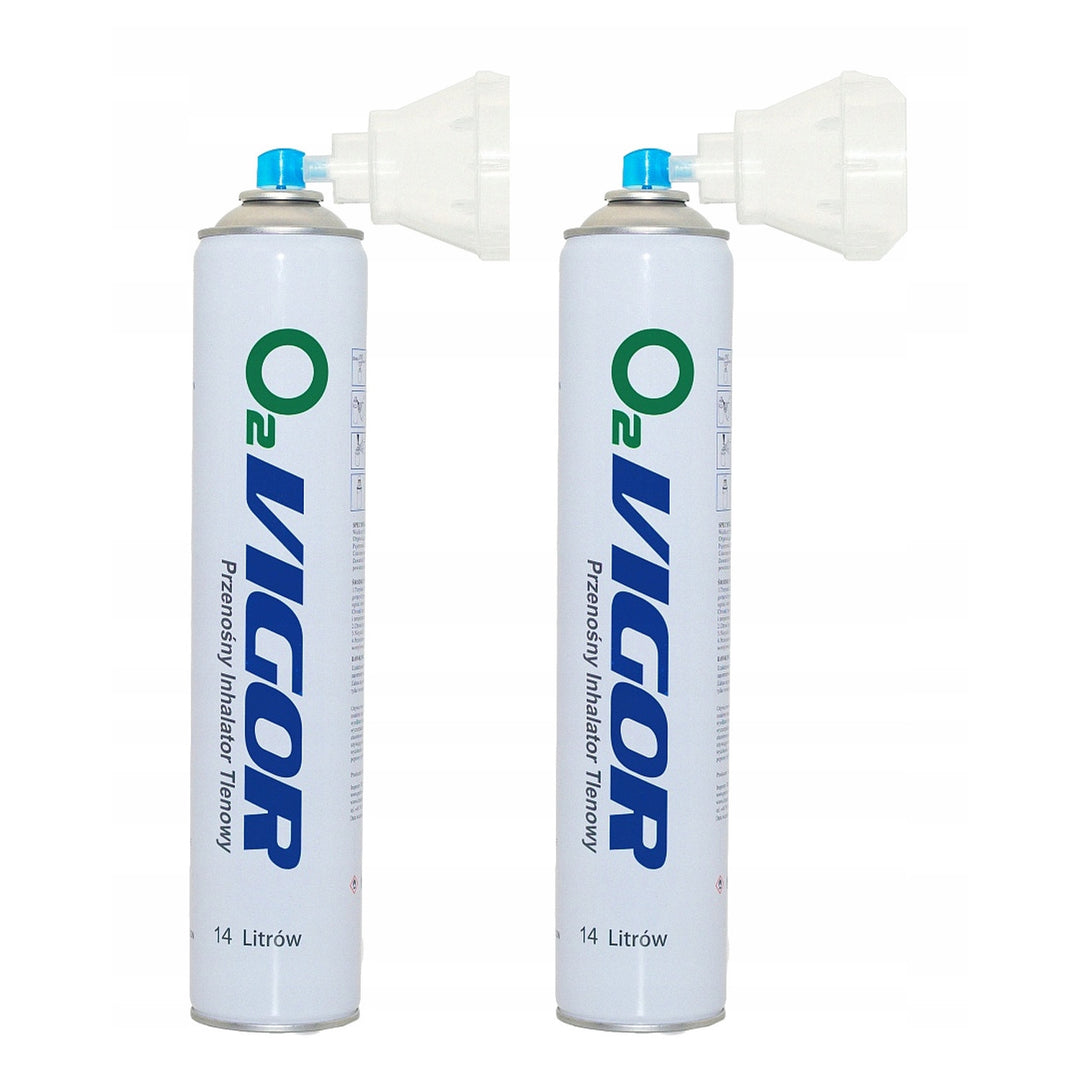 Oxigén inhalációs kanna 99% O2 14L, szagtalan, 2 db