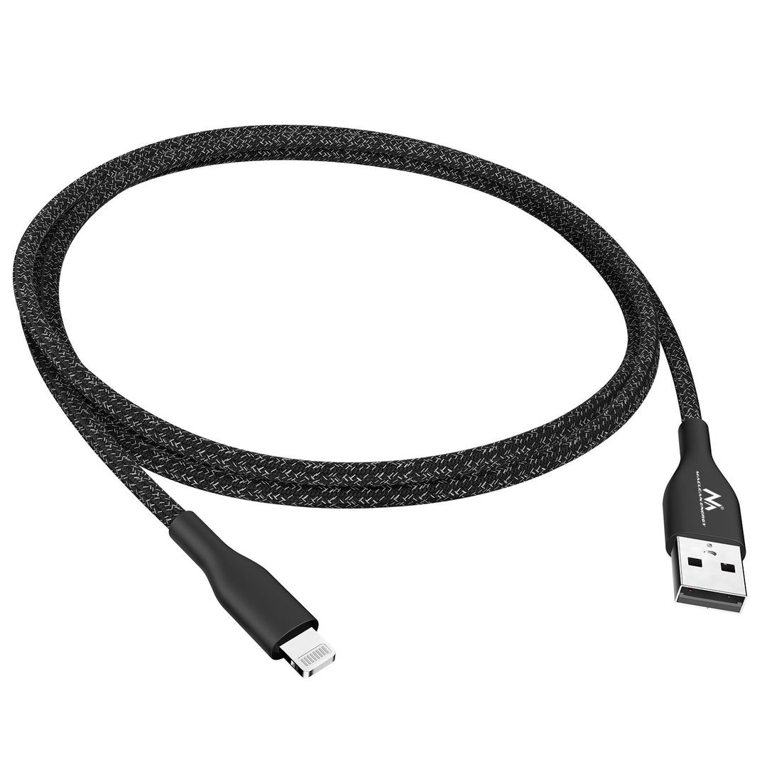 Maclean autós töltő, Qualcomm Quick Charge, QC 3.0 - 5V/3A, 9V/1.8A, 12V/1.6A, 5V/3.1A aljzat USB Lightning kábellel