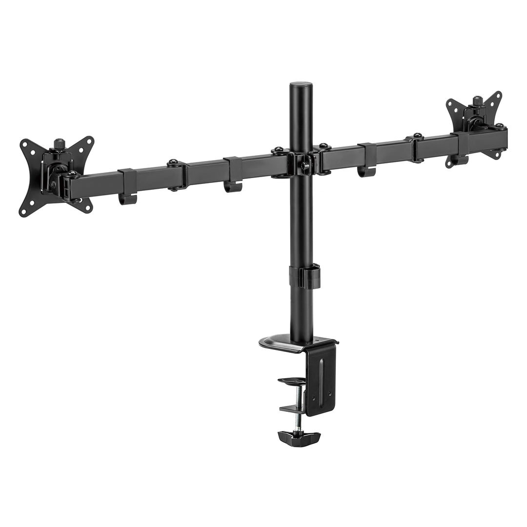 Maclean asztali tartó 2 monitorhoz, VESA 75x75 és 100x100, 17-32", 2x 9kg, MC-754N