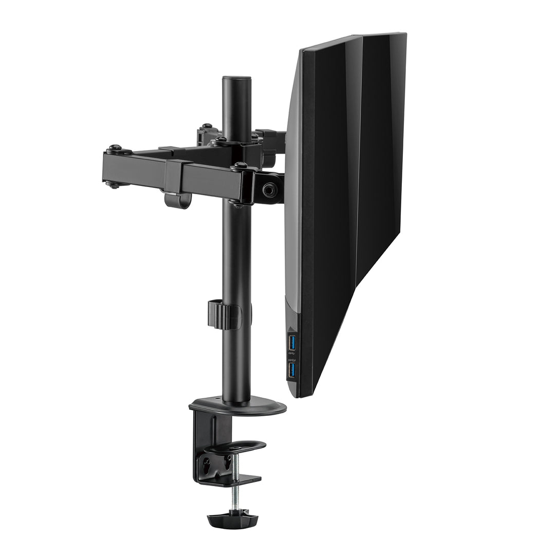 Maclean asztali tartó 2 monitorhoz, VESA 75x75 és 100x100, 17-32", 2x 9kg, MC-754N