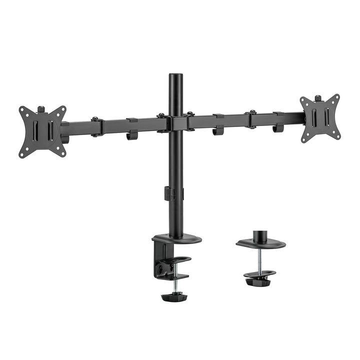 Maclean asztali tartó 2 monitorhoz, VESA 75x75 és 100x100, 17-32", 2x 9kg, MC-754N