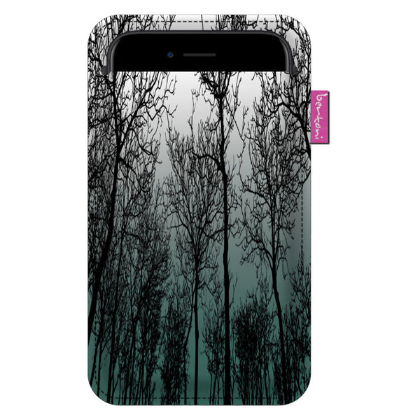 Bertoni okostelefon tok, ökológiai filcből, 105x195 mm, Forest Mood mintázat, EE0028