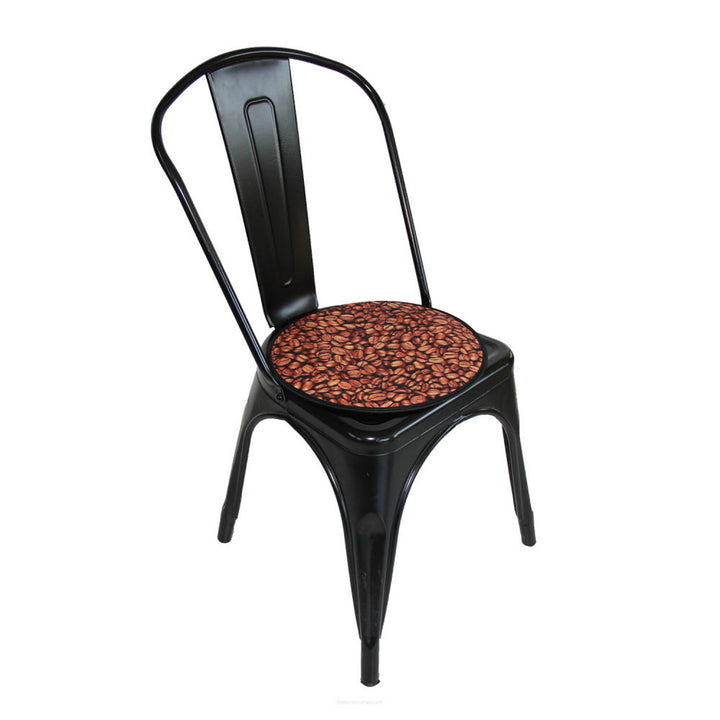 Bertoni székpárna, dekoratív, filc, 35 cm, kávé, EE0061