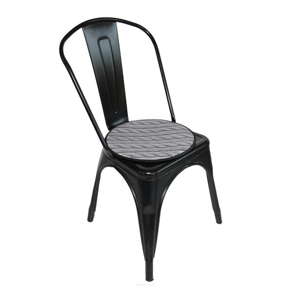 Bertoni székpárna, dekoratív, filc, 35 cm, kockás, EE0064