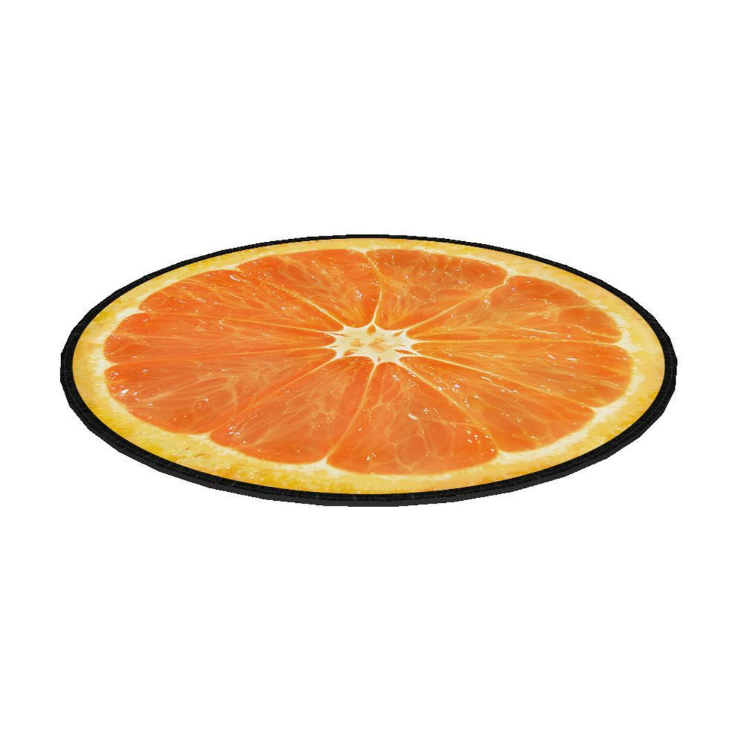 Bertoni székpárna, dekoratív, filc, 35 cm, narancssárga, EE0066