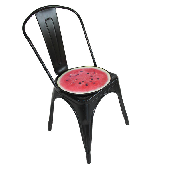 Bertoni székpárna, dekoratív, filc, 35 cm, görögdinnye, EE0069