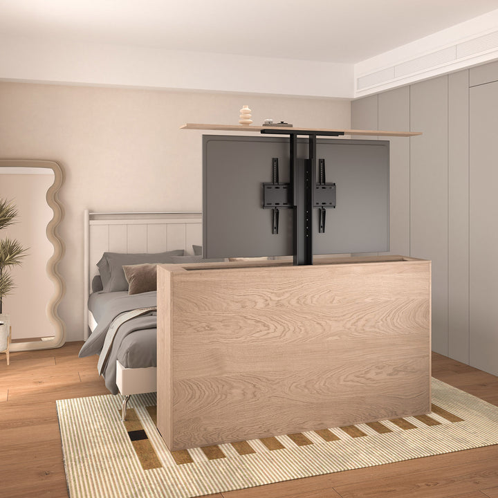 Maclean elektromos mennyezeti hosszabbító konzol TV-hez, 32''-55''', VESA 400x400, max 50kg, MC-976