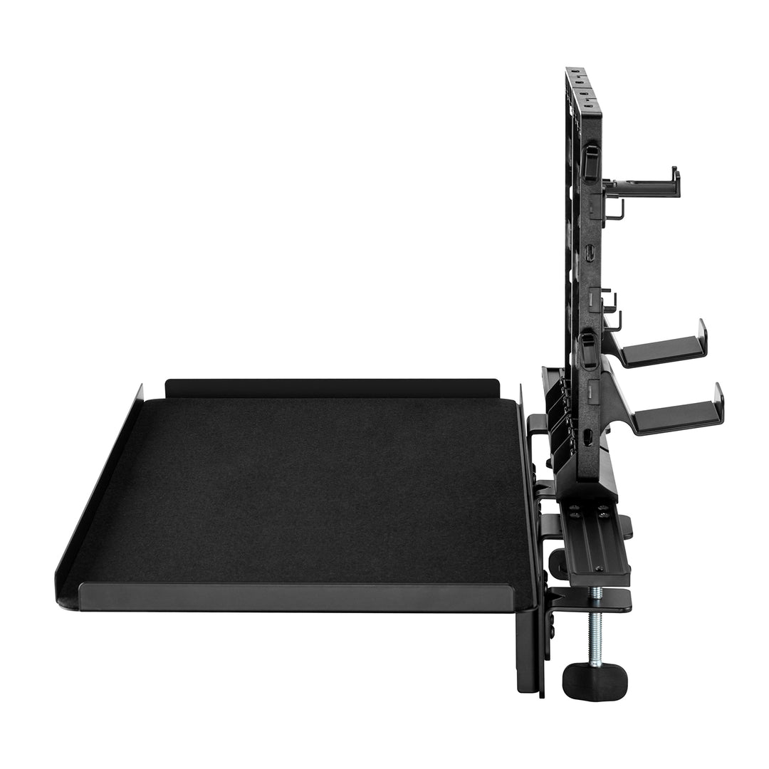 Íróasztal hosszabbító/támasztópolc NanoRS akasztóval, 20kg, RS174