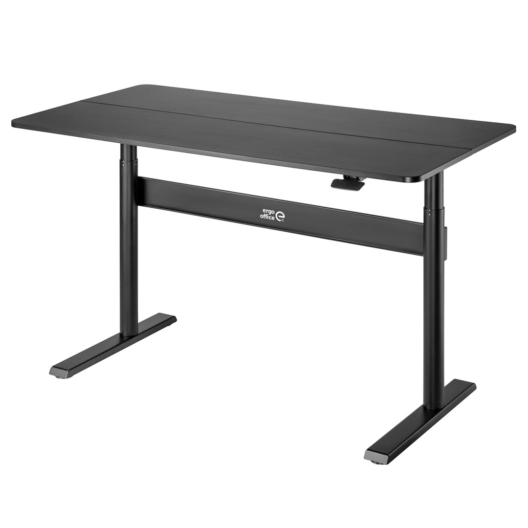 Íróasztal 140x68cm-es asztallappal Ergo Office, gázrugós, állítható magasságú, álló és ülő munkához, max. magasság 115cm, ER-453
