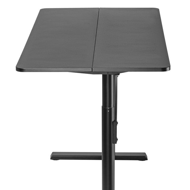 Íróasztal 140x68cm-es asztallappal Ergo Office, gázrugós, állítható magasságú, álló és ülő munkához, max. magasság 115cm, ER-453