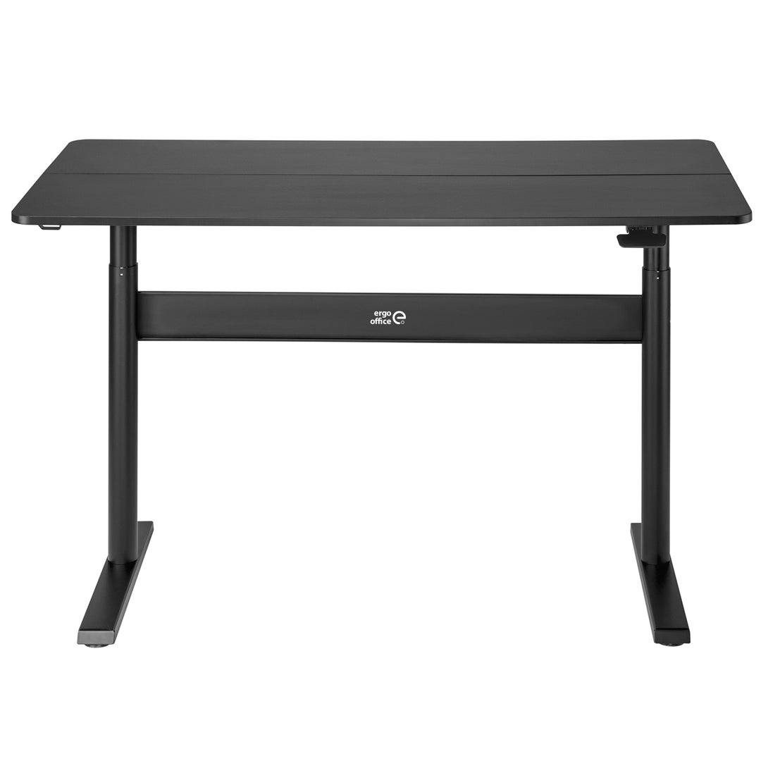 Íróasztal 140x68cm-es asztallappal Ergo Office, gázrugós, állítható magasságú, álló és ülő munkához, max. magasság 115cm, ER-453