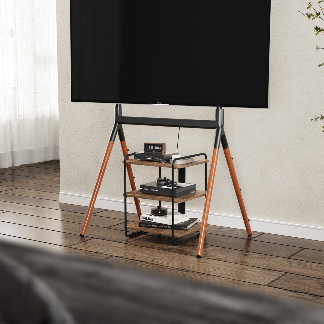 Stílusos 3 polcos szekrény Maclean, 90kg max, 454x400x496mm, MC-978