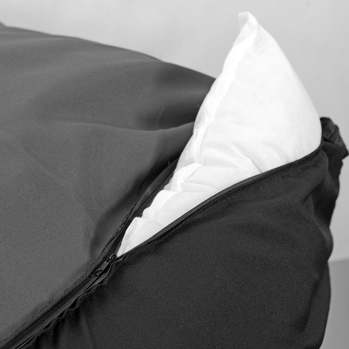 KINGDOG KINMIC115/95C-SZ kutyaágy 115x95 cm szürke/fekete